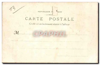 Marseille - Le Prado, widok z plaży — fototypia E. Lacour, 19 rue Thubaneau, n°171 — Rewers