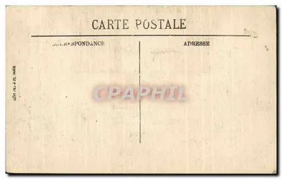 Reims bombardowany — Rue de l'Université, Podprefektura (portal) — Wydawnictwo Jaquen n°2363 — Rewers