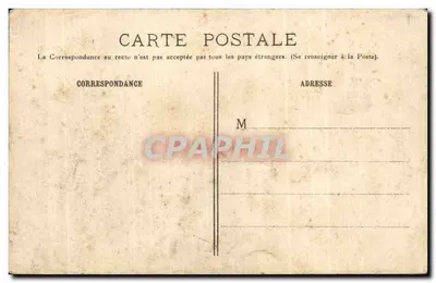 Albert (Somme) — Dzielnica Kościoła po wojnie 1914 — Wydawca Paryż, nr 122 — Rewers