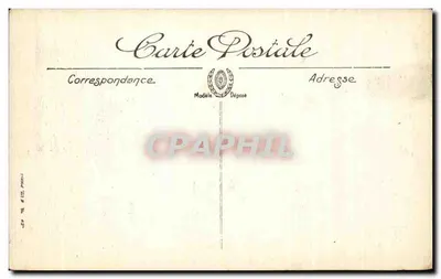 Bitwa nad Marną (6-13 wrz. 1914) — Przed Louppy-le-Château — Wycinek z 'En Plein Feu' — Vise Paris n° 26 — Rewers