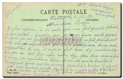 Die sieben Todsünden des Soldaten — Die Gier — AD JARRY 1912 — Rückseite