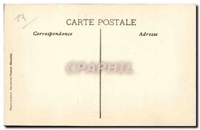 Exposição Internacional de Eletricidade. Marselha, 1908. Casa Moderna — Photo stoliers, Badouda-Yves, Marselha, n°21 — Verso