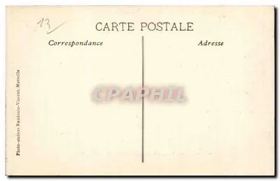 Exposição Internacional de Eletricidade — Os Portais Iluminados — Photo-ateliers Baudouin-Vincent, Marselha, n°29 — Verso