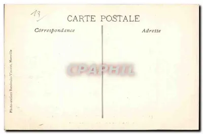 Exposição Internacional de Eletricidade — Interior do Palácio das Artes Plásticas — Marseille, 1908 — Verso