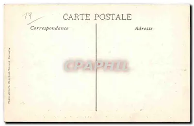 Fontaines Lumineuses — Exposição Internacional de Eletricidade, Château d'Eau — Marseille — Verso