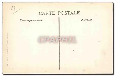 Exposição Internacional de Eletricidade — Vista Geral — Lado Norte — Marseille, 1908 — Foto Atelier Daudouin Vincent — Verso