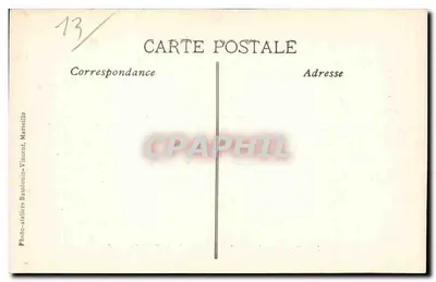 Exposição Internacional de Eletricidade — O Pequeno Bassin — Photo-ateliers Baulouin-Vincent, Marselha, n°51 — Verso