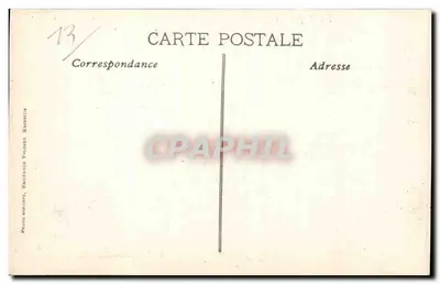 Exposição Internacional de Eletricidade Marselha, 1908 — A Rotonda — Foto Gaudonin Vincent, Marselha — Verso
