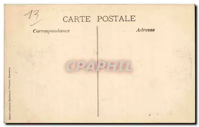 Palácio da Tunísia — Exposição Colonial, MARSEILLE 1906 — Carta Oficial, H.W. — Verso