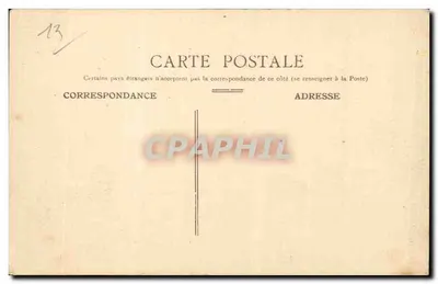 Marseille — O Caisso do Porto e a Rue de la République — C. J. 23 — Verso