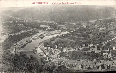 Monthermé — Vista tirada da Longue-Roche