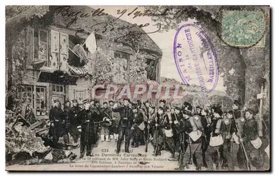 As Últimas Cartuchos — A saída do Governador Lambert d'Houffalize para os Vencidos — Editor: A. Tatileau, n° 534