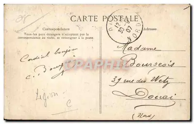 As Últimas Cartuchos — A saída do Governador Lambert d'Houffalize para os Vencidos — Editor: A. Tatileau, n° 534 — Verso