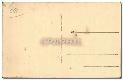 Revin — Rocha Falsa — Edição Gaston Richard — Verso