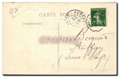 Vale da Meuse - 477 - CHATEAU-REGNAULT - Localização do antigo Castelo — Verso