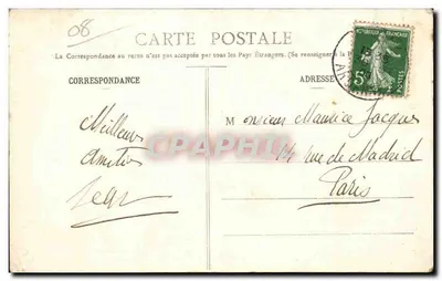 Vale da Meuse - Château-Regnault-Bogny - Vista geral - Charpentier-Richard, editor, Mézières-Charleville — Verso