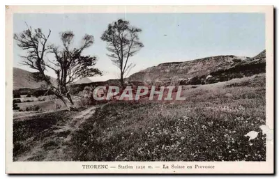Thorenç — Estação 1250 m. — A Suíça na Provença