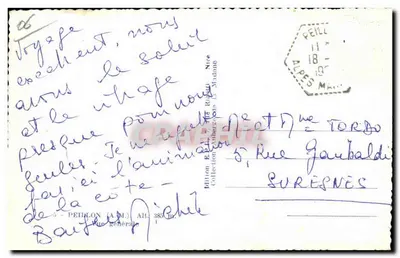 Pueblo en la montaña — Editor E. Baudini, Nîmes — n° 66 — Reverso