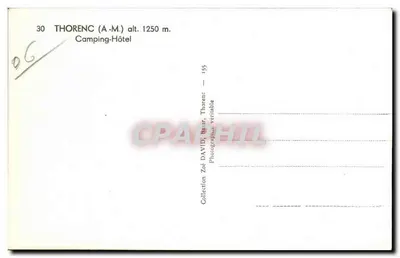 Thorenç (A-M.) — Camping-Hotel — kolekcja Zoé DAVID, Thorenç — Rewers
