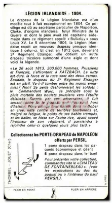 Bild der irischen Legion 1804 Militaria Soldaten — Rückseite