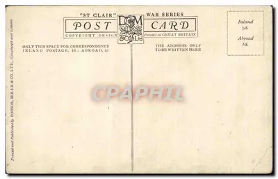 Żołnierz i młoda kobieta w stroju — Tipperrary — Carnivet, Nr 8 — Rewers