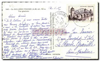 La Bollene-Vesubie — Vista general — Les Éditions de MAR, Tabes — Reverso