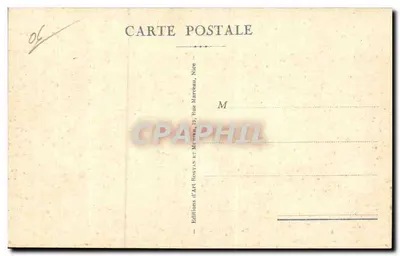 Golfe-Juan — Vista Geral e Frota — Éditions d'Art Rosas, Nice — Verso