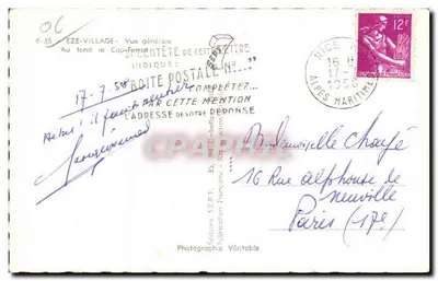 Eze-Village — ogólne widok — wydawnictwo S.E.P.T. n°6-35 — Rewers