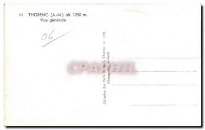 Thorenç (A.-M.) — Ogólny widok — Zbiór Zoé David — Rewers