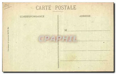 St-PAUL (A.M.) — Rue Grande i początki Rue Casse-Cou — Wydawnictwo Gilletta, n°6 — Rewers