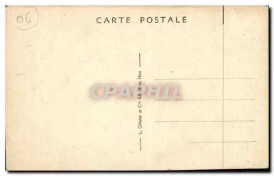 Cannes — A animação na praia — L. Gilletto e Cie, Ed. Fot. Nice, n°475 — Verso