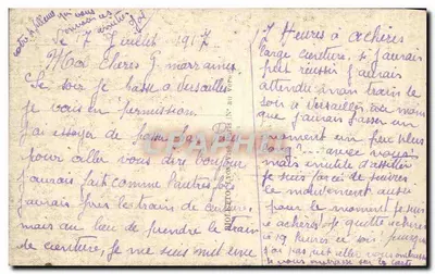 Soldato e donna — scena d'amore — JMT PARIS n°163 — Verso