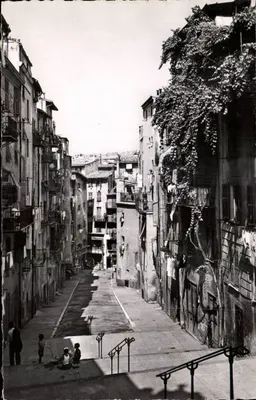 Nice — Uma Rua da Velha Cidade — L. Gilletta, Editor-Fotógrafo, Nice