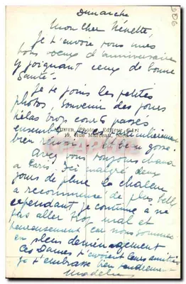 Niza - Vista de Cimiez y los Hoteles — Editor de Arte, n°9 — Reverso