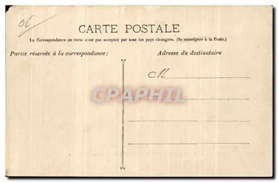 Grasse - Ogólny widok między oliwkami — Kolekcja Artystyczna, nr 592, Wydawnictwo Guletta, Nice — Rewers