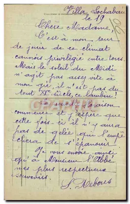 CANNES - Widok z między palmami - Wydawnictwo Gélin — Rewers