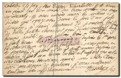 Antibes — Plac de la Zwycięstwa — LL — Rewers