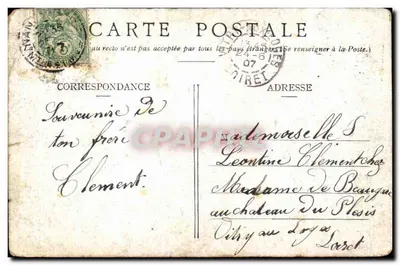 Armée française — Hussards — Édition de "PATRIA", 14, rue Drouot, Paris — Verso