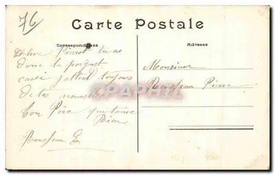 Le Havre — Arrivo di navi in mare grosso — S.R.A. n°173 — Verso