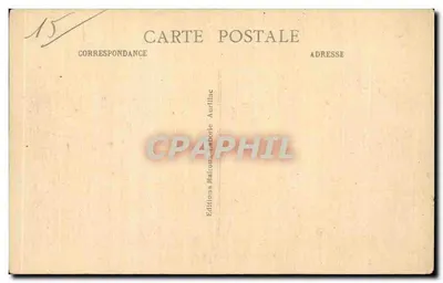 Kasteel en viaduct van Viescamp — Het pittoreske Cantal — Edities Maïronz-Laborie Aurillac — Achterkant