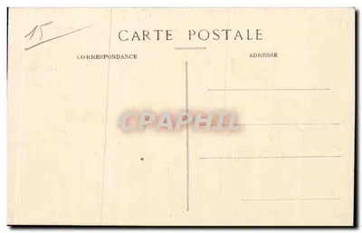 Salers — A Vale de São Paulo, vista da Promenade de Barrouze — LE CANTAL PITTORESQUE, n°607 — Verso