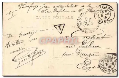 L'Auvergne - Le Lioran - Tunnel del Ferrovia e l'Agnon — Verso