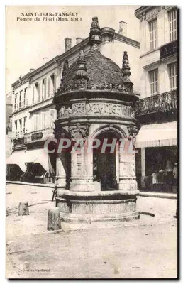 Saint-Jean-d'Angély — Bomba do Pilori (Mon. hist.) — Coleção Barboud