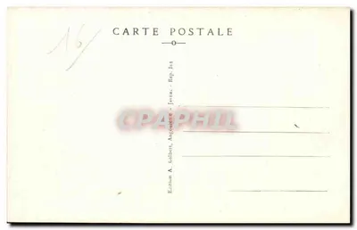 Angoulême — Vista Generale — Versante Sud — Edizione A.G.A. — Verso