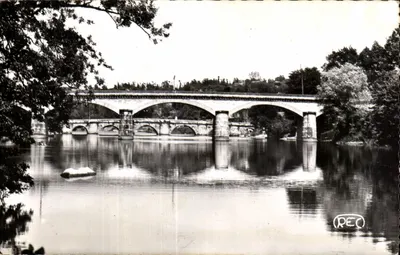 Ponte sobre a Vienne — Confolens — editor M. Roussel, n° 98