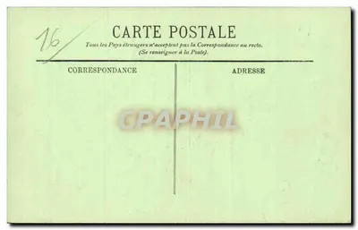 Angoulême — La Statua di Carnot e il Rempart Desaix — LL. n°31 — Verso