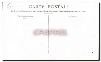Angoulême (e seus arredores) — Larocheffoucault — Fachada do Castelo — Staerck, Paris — Verso