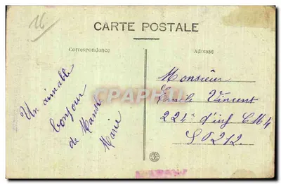 Porte-Bonheur — Mansle — Comboud, editor, Mansle — Verso