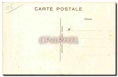 Grand Hotel Victoria — Monte-Carlo — uitgever Schwob & Richard, Parijs — Achterkant