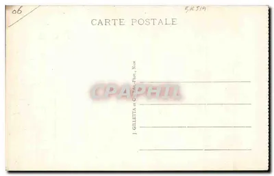 Gourdon (A.-M.) — Plac — Wydawca Gilletta, nr 3623 — Rewers